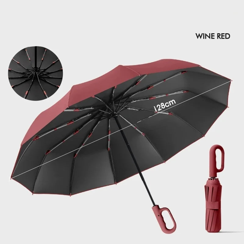 Titan Compact Windproof Travel Umbrella