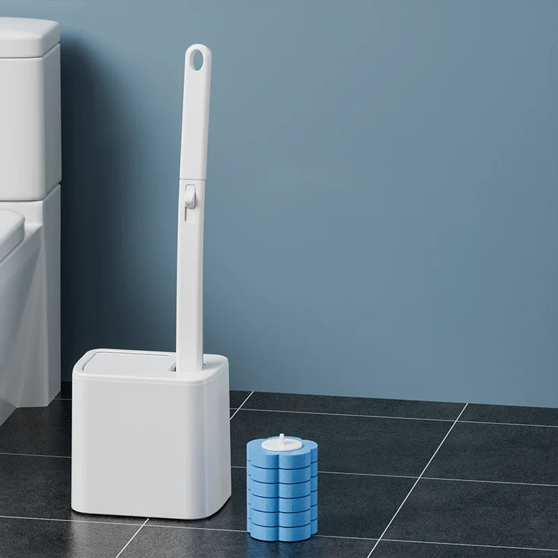 ⚡50K+ SOLD!🚽💦Disposable Replacement Wall-Mounted Innovative Toilet Brush Set✨